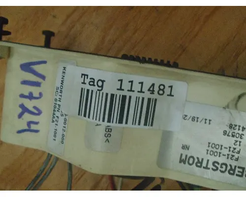 Temperature Control KENWORTH T2000-Sleeper_F21-1001 Valley Heavy Equipment