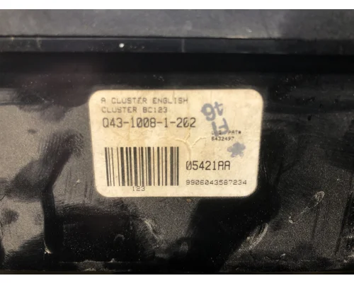 Kenworth T2000 Instrument Cluster