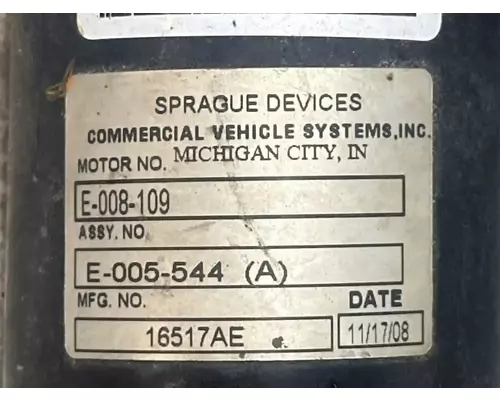 Kenworth T2000 Wiper Motor, Windshield