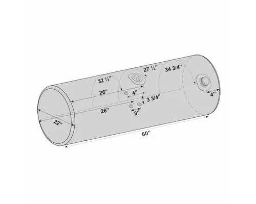 Fuel Tank KENWORTH T300 1995-2009 LKQ Heavy Truck - Tampa