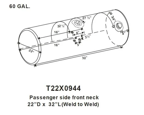 Fuel Tank KENWORTH T300 1995-2009 LKQ Heavy Truck Maryland