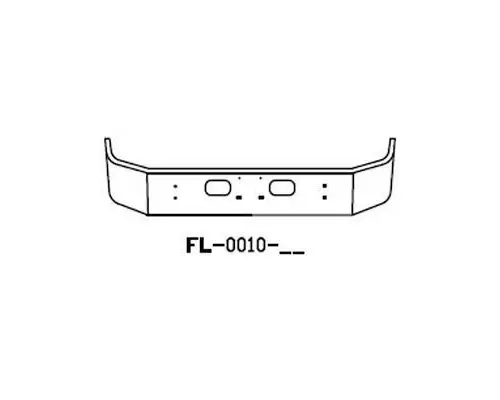 Kenworth T300 Bumper Assembly, Front