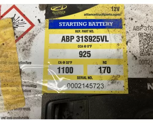 Kenworth T370 Battery
