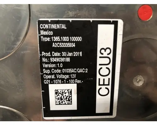 Kenworth T370 Electrical Misc. Parts
