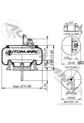 Kenworth T600 Air Spring