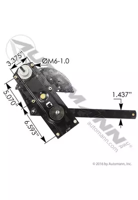 Kenworth T600 Door Window Regulator, Front