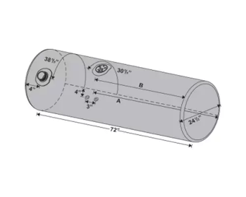 Kenworth T600 Fuel Tank