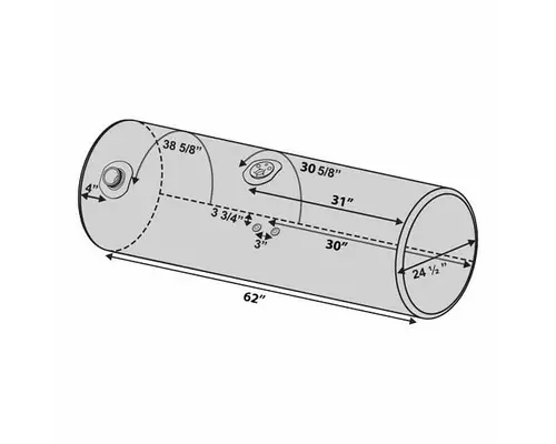 Kenworth T600 Fuel Tank