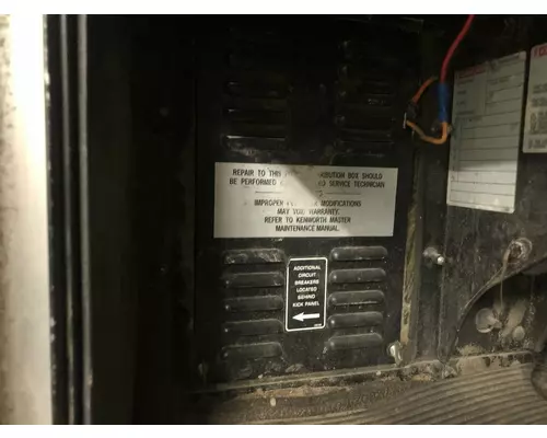 Fuse Box Kenworth T600 Vander Haags Inc Sp