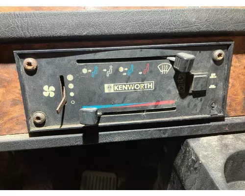 Kenworth T600 Heater & AC Temperature Control