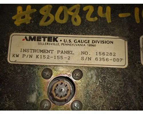 Kenworth T600 Instrument Cluster