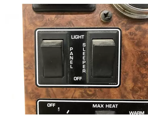 Kenworth T600 Sleeper Controls