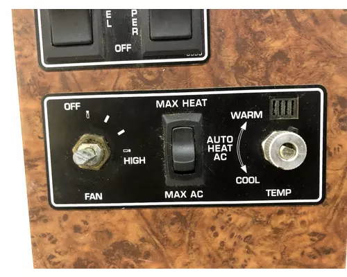 Kenworth T600 Sleeper Controls