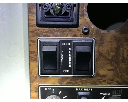 Kenworth T600 Sleeper Controls