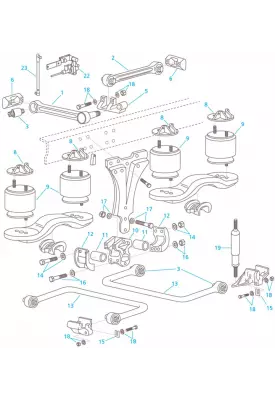 Kenworth T600 Steering or Suspension Parts, Misc.