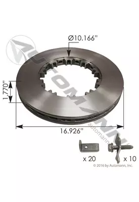 Kenworth T660 Air Brake Components