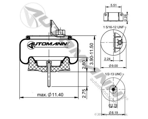 Kenworth T660 Air Spring