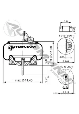 Kenworth T660 Air Spring