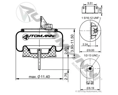 Kenworth T660 Air Spring