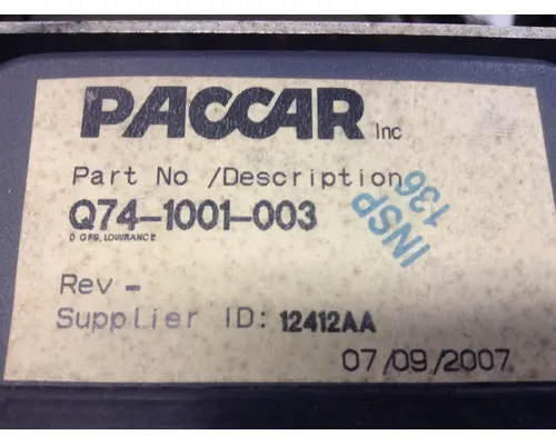 Kenworth T660 Body, Misc. Parts