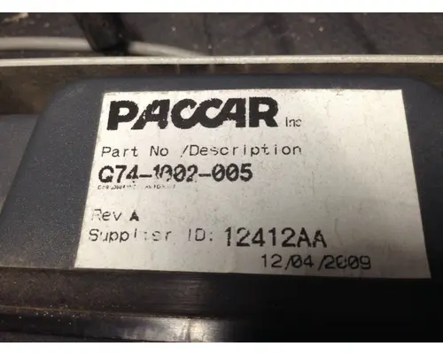 Kenworth T660 Body, Misc. Parts