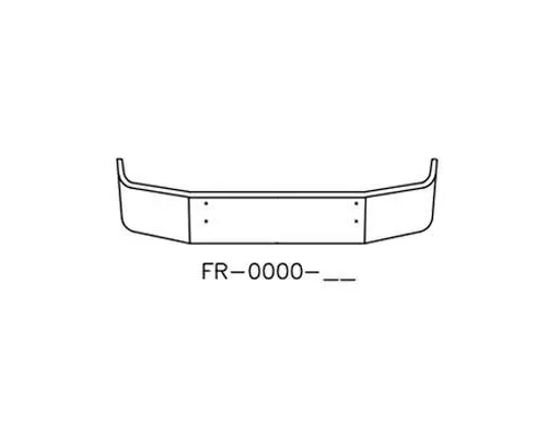 Kenworth T660 Bumper Assembly, Front