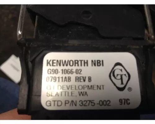 Kenworth T660 DashConsole Switch