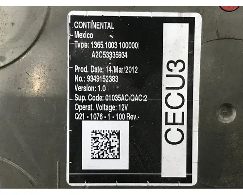 Kenworth T660 Electrical Misc. Parts