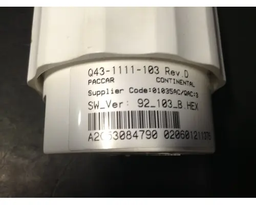 Kenworth T660 Instrument Cluster