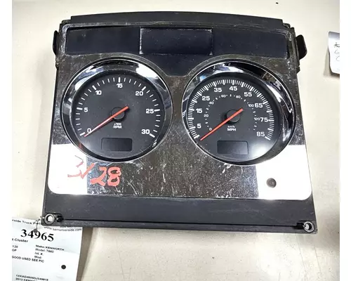 Instrument Cluster KENWORTH T660 Sam's Riverside Truck Parts Inc