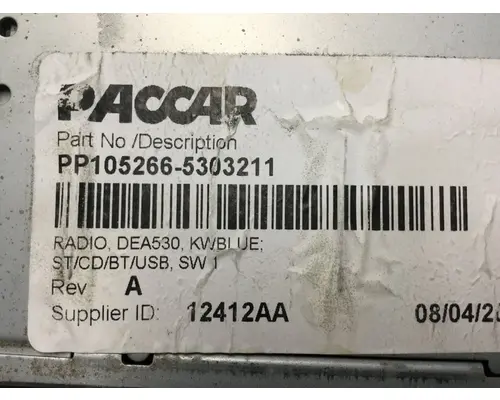Kenworth T680 A/V Equipment OEM# PP105266-5303211 in Spencer, IA 