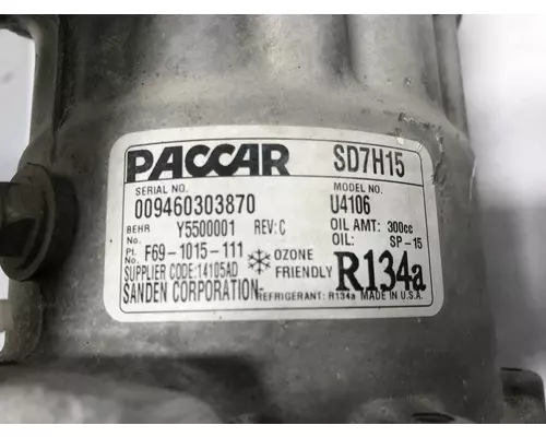 Kenworth T680 Air Conditioner Compressor