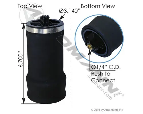 Air Spring Kenworth T680 Vander Haags Inc WM