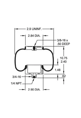 Kenworth T680 Air Spring