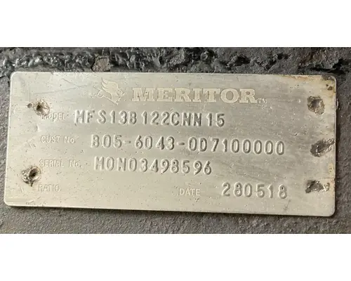Kenworth T680 Axle Assy, Fr (4WD)