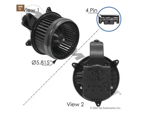 Blower Motor (HVAC) Kenworth T680 Vander Haags Inc WM