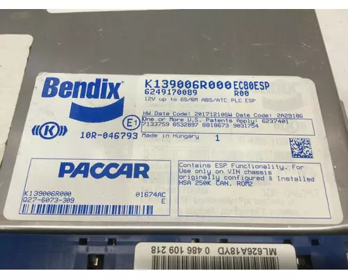 Kenworth T680 Brake Control Module (ABS)