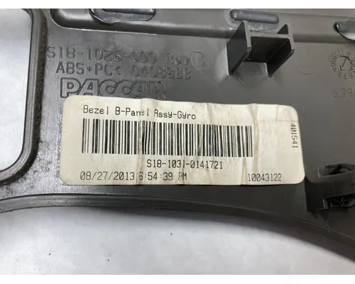 Kenworth T680 Dash Assembly