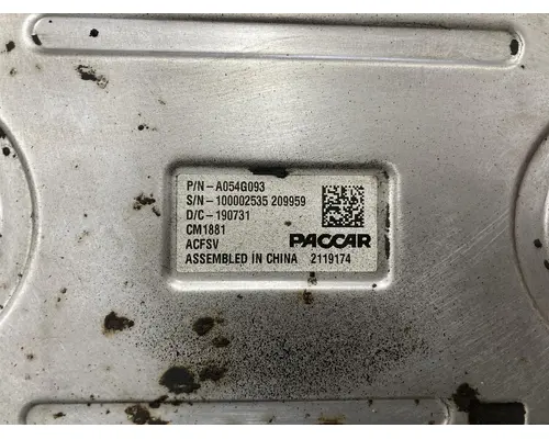 Kenworth T680 Electronic DPF Control Module