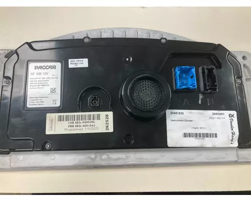 Kenworth T680 Instrument Cluster