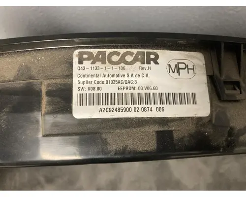 Kenworth T680 Instrument Cluster