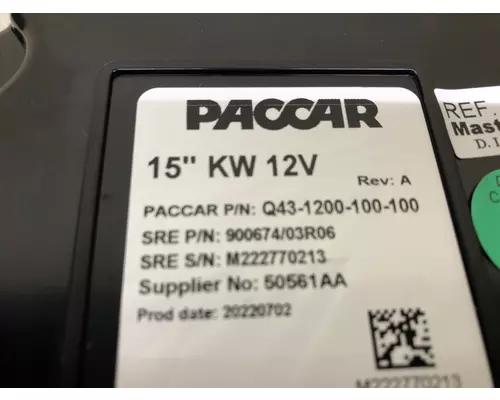 Kenworth T680 Instrument Cluster