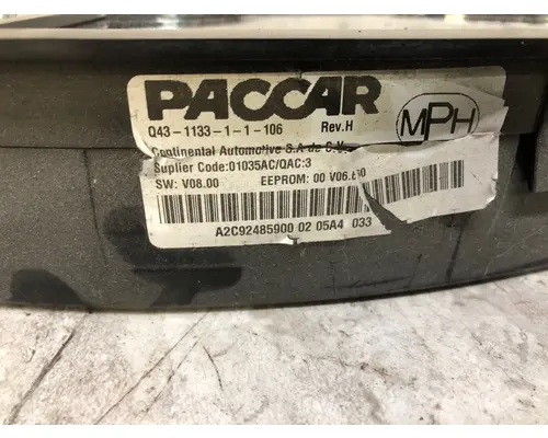 Kenworth T680 Instrument Cluster