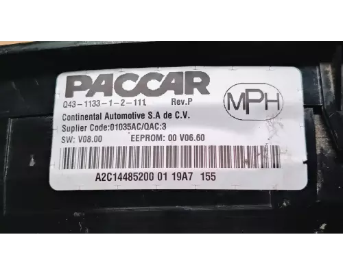 Kenworth T680 Instrument Cluster
