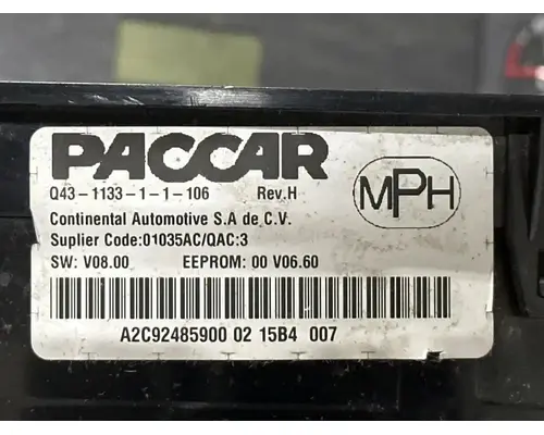 Instrument Cluster Kenworth T680 Complete Recycling Group LLC