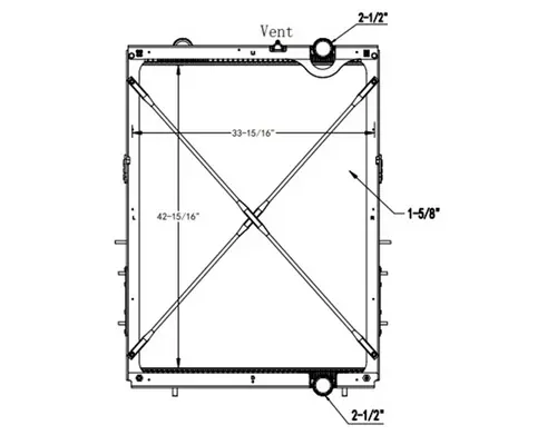 Radiator KENWORTH T680 LKQ Heavy Truck - Goodys