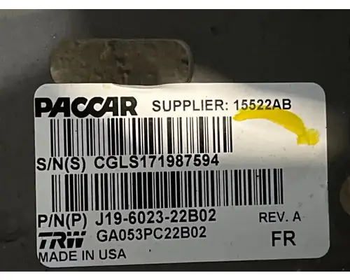 Kenworth T680 Steering Column