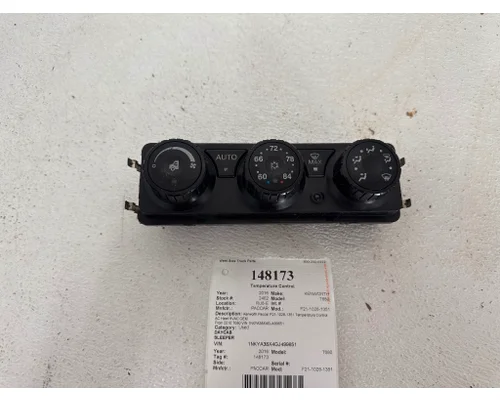 Temperature Control KENWORTH T680 West Side Truck Parts