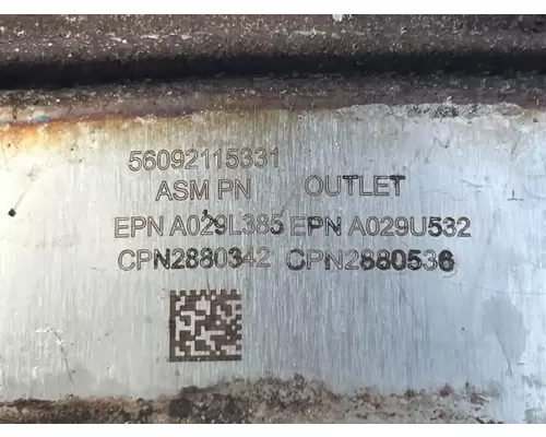 Kenworth T700 DPF (Diesel Particulate Filter)