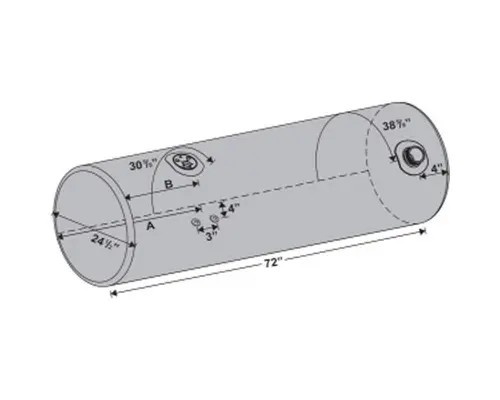Fuel Tank KENWORTH T800 1986-2007 LKQ Western Truck Parts